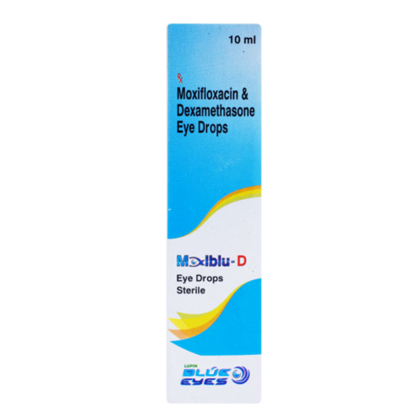 Moxiblu D Eye Drops - Lupin