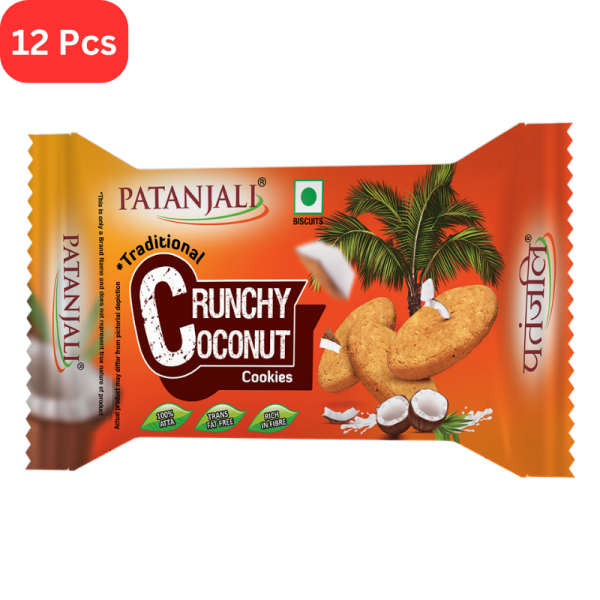 Crunchy Coconut Cookies Biscuit - Patanjali