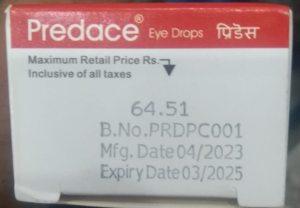 Predace Eye Drop - Micro Labs