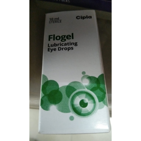 Flogel Lubricating Eye Drops - Cipla