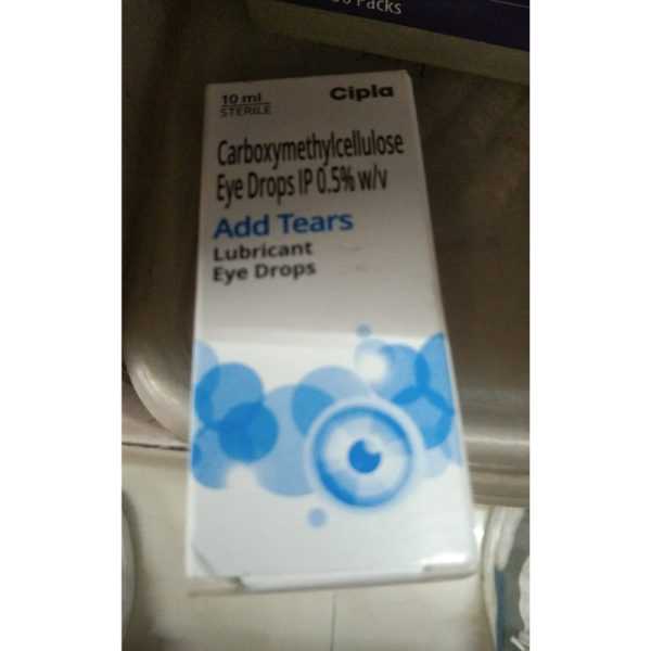 Add Tears Lubricating Eye Drops - Cipla