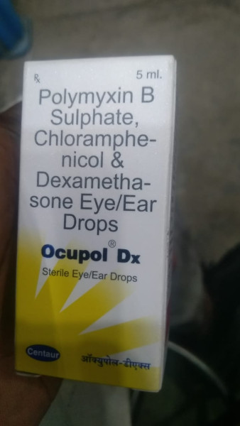 Ocupol Dx Sterile Eye/Ear Drops - Centaur Pharmaceuticals