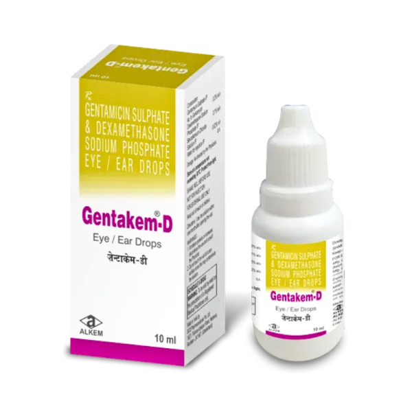 Gentakem D Eye/Ear Drops - Alkem Laboratories Ltd