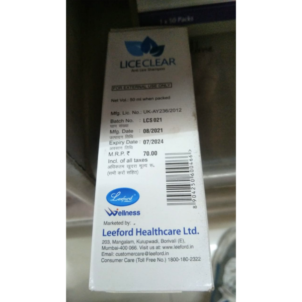 Lice Clear Shampoo - Leeford