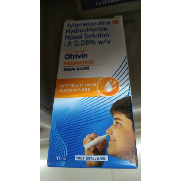 0.05% Otrivin Paediatric Nasal Drops - GSK (Glaxo SmithKline Pharmaceuticals Ltd)