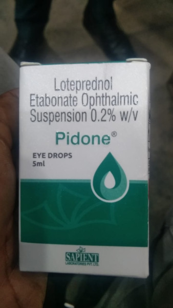 Pidone Eye Drop - Sapient Laboratories