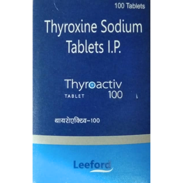 Thyroactive 100 Tablet - Leeford