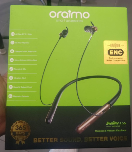 Bluetooth Earphone - Oraimo