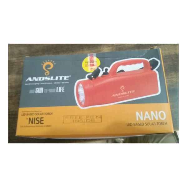 LED Based Solar Torch - Andslite