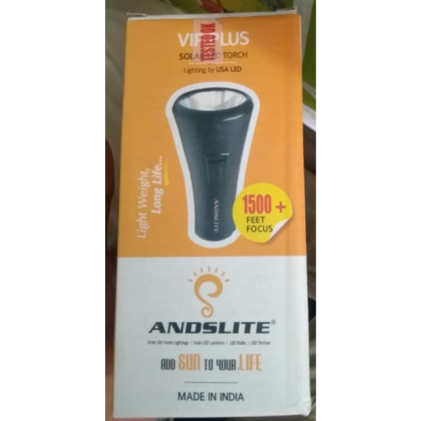LED Based Solar Torch - Andslite