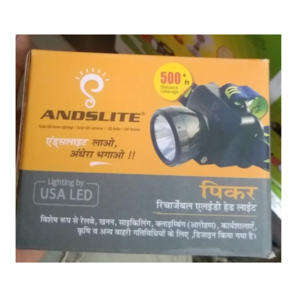 Rechargable LED Head Light - Andslite