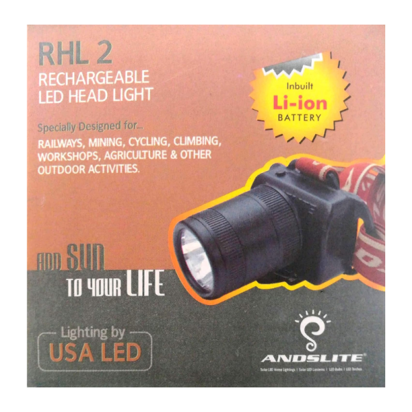 Rechargable LED Head Light - Andslite