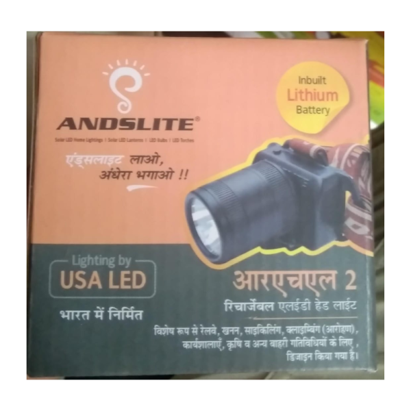 Rechargable LED Head Light - Andslite