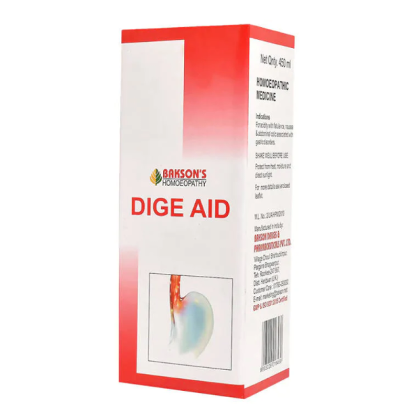 Dige Aid Syrup - Bakson Homeopathy