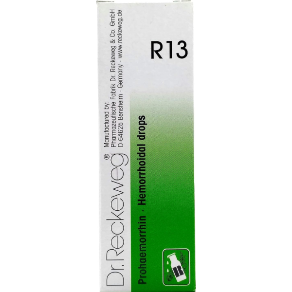 R13 Prohaemorrhin Hemorrhoidal drops - Dr. Reckeweg
