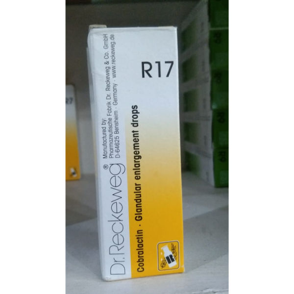 R17 Cobralactin Glandular Enlargement Rrops - Dr. Reckeweg