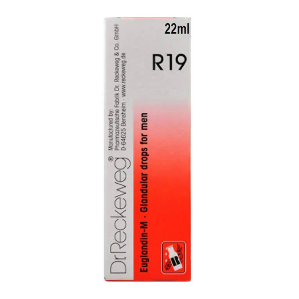 R19 Euglandin-M Glandular Drops For Men - Dr. Reckeweg