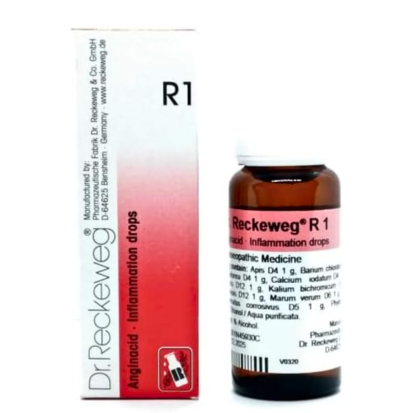R1 Anginacid - Inflammation Drops - Dr. Reckeweg