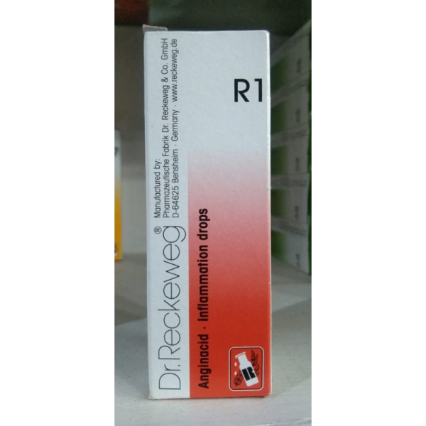 R1 Anginacid - Inflammation Drops - Dr. Reckeweg