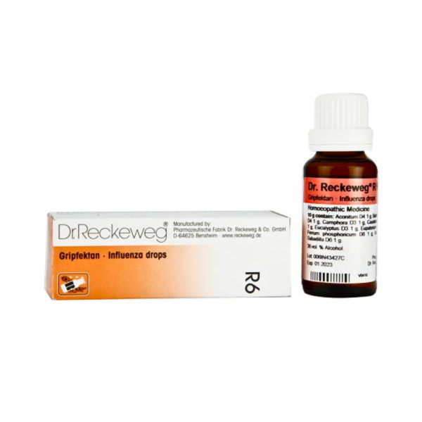 R6 Gripfektan. Influenza Drops - Dr. Reckeweg