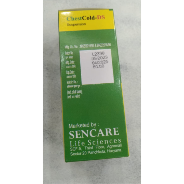 ChestCold DS Syrup - Sencare