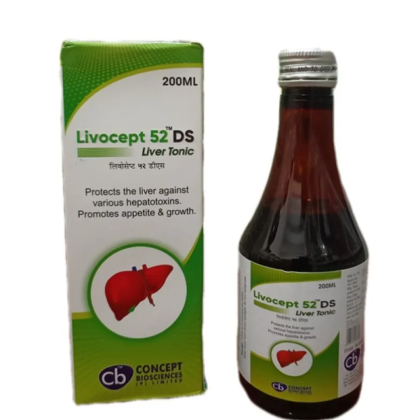 Livocept 52 DS Liver Tonic - Concept Biosciences