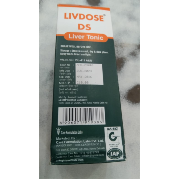 Livdose DS Syrup - Care Formulation Labs