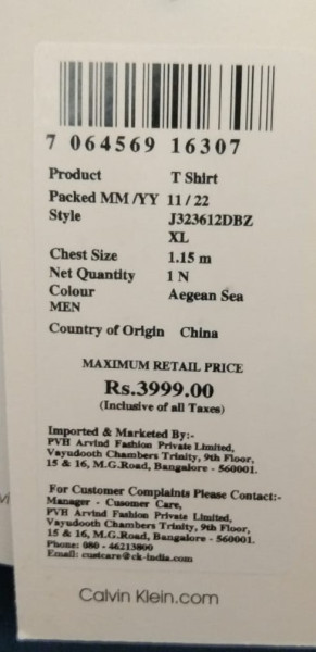 T-Shirt - Calvin Klein