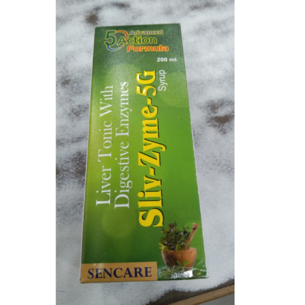 Sliv-Zyme-5G Syrup - Sencare