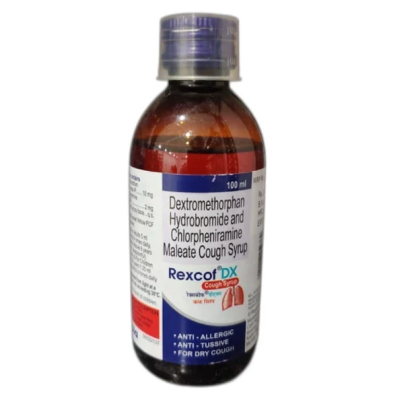 Rexcof Dx Cough Syrup-Image