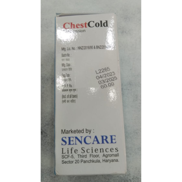 ChestCold Syrup - Sencare