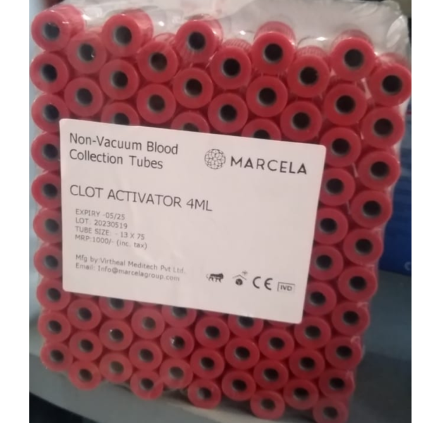 Non-Vacuum Blood Collection Tubes - Marcela
