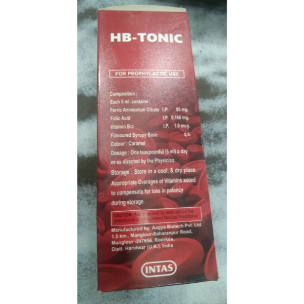 HB Tonic - Intas Pharmaceuticals Ltd