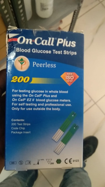 Blood Glucose Test Strips - Peerless