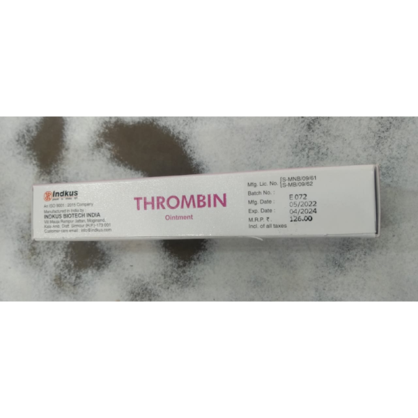 Thrombin Ointment - Indkus Biotech India
