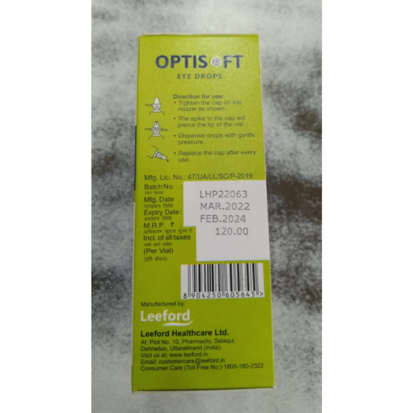 Optisoft Eye Drop - Leeford