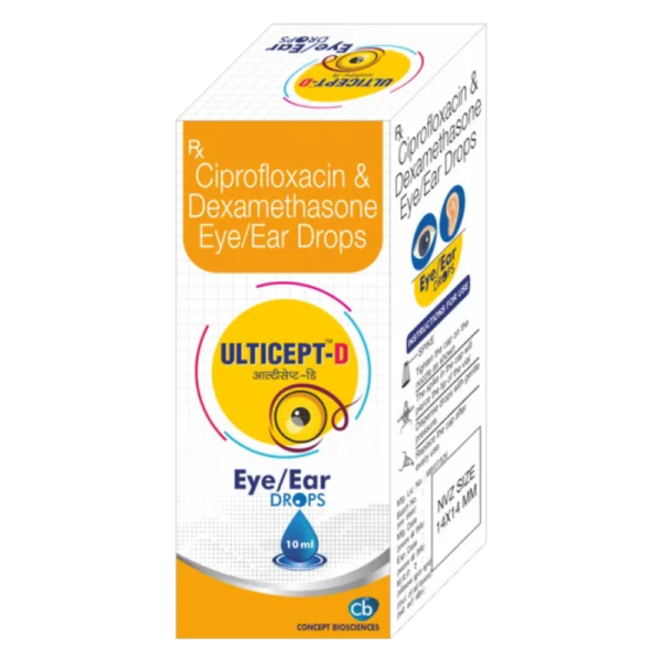 Ulticept- D Eye And Ear Drop - Concept Biosciences