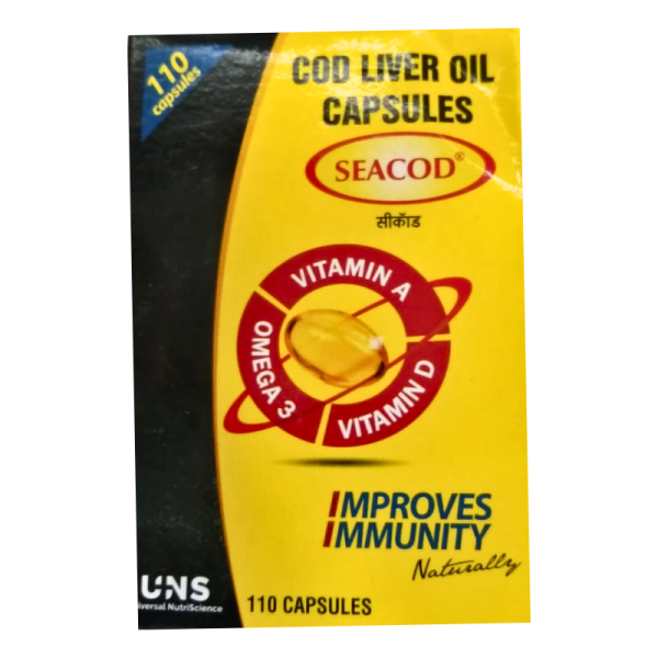 Seacod Liver Oil Capsules - Universal Nutriscience