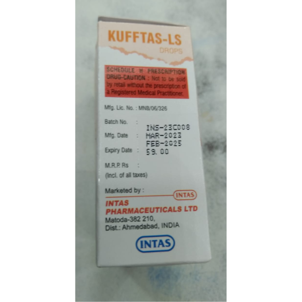 Kufftas-Ls Drops - Intas Pharmaceuticals Ltd