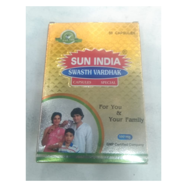 Swasth Vardhak Capsules - Sun India Pharmacy Ltd.