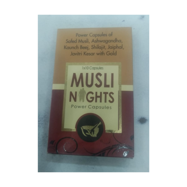 Musli Nights Power Capsules - Amazing Research Laboratories Ltd.