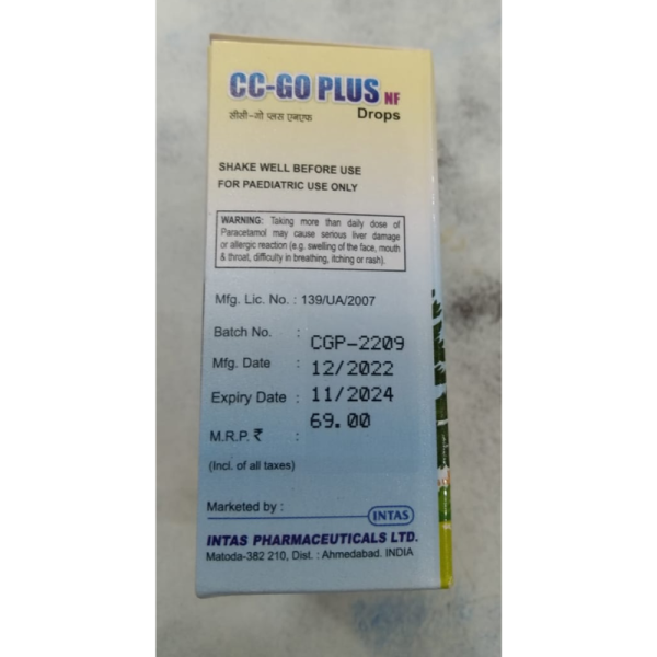 Cc-Go Plus Nf Drops - Intas Pharmaceuticals Ltd