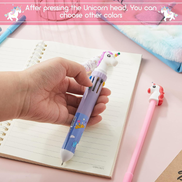 10 in 1 Multicolor Pen - Unicorn World