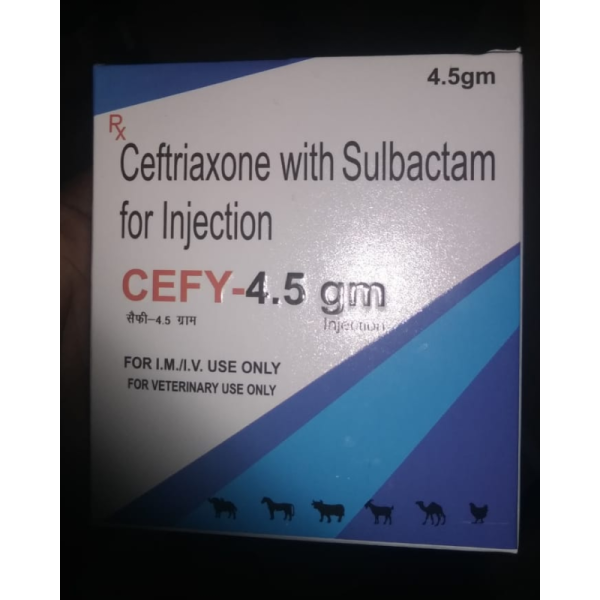 Cefy-4.5 gm Injection - 