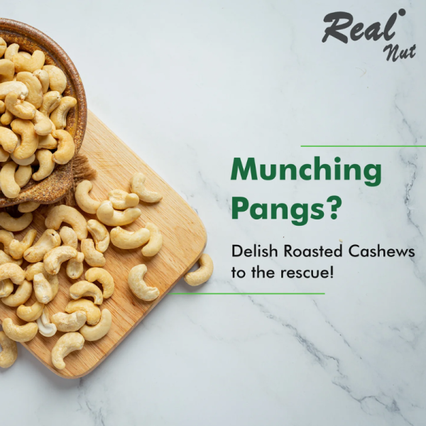 Cashew Roasted & Salted - Real Nuts