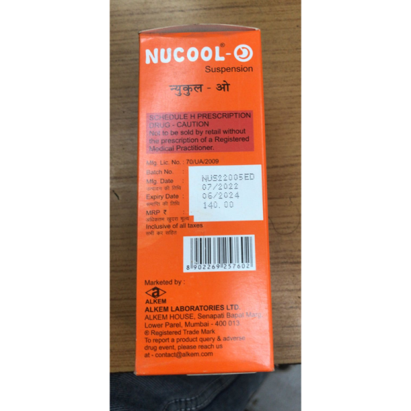 Nucool-O Syrup - Alkem Laboratories Ltd