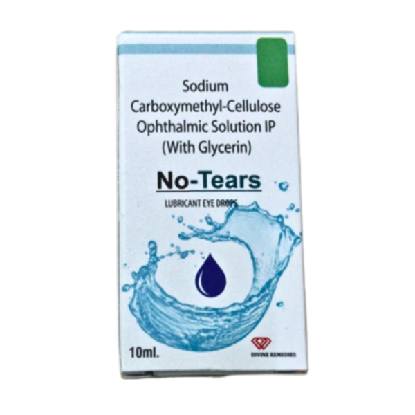 No-Tears Lubricant Eye Drops - Divine Remedies