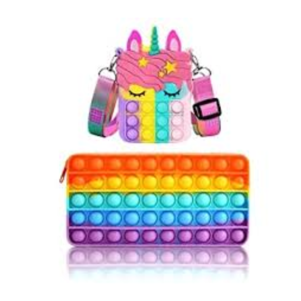 Multicolor Pop Pouch and Pop Bag - Generic