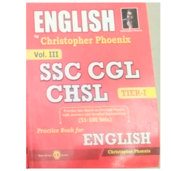English Christopher Phoenix Vol. III SSC CGL CHSL Tier-I - Rain Drop Publication