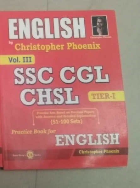 English Christopher Phoenix Vol. III SSC CGL CHSL Tier-I - Rain Drop Publication